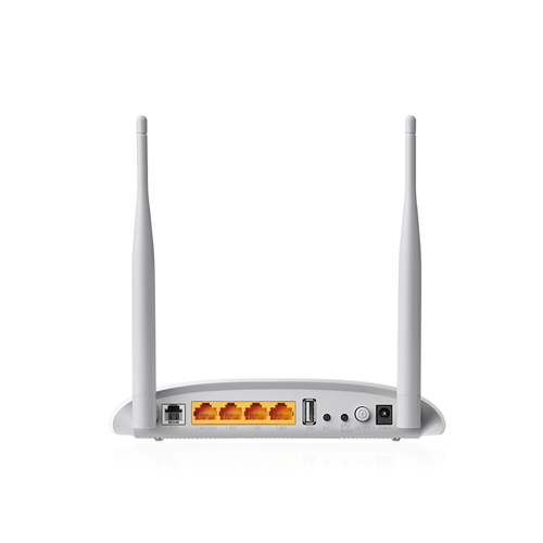 MODEM ROUTER ADSL2+ WIRELESS N 300MBPS 4*ETHERNET 1*USB 1*WAN TP-LINK TD-W9970