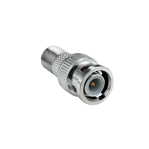 CONNETTORE BNC MASCHIO TO CONNETTORE F FEMMINA VULTECH SA31516 PER CAVO COASSIALE RG59/RG59MINI 10PZ