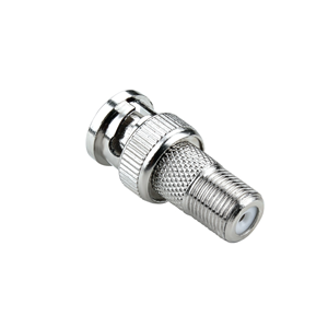 CONNETTORE BNC MASCHIO TO CONNETTORE F FEMMINA VULTECH SA31516 PER CAVO COASSIALE RG59/RG59MINI 10PZ
