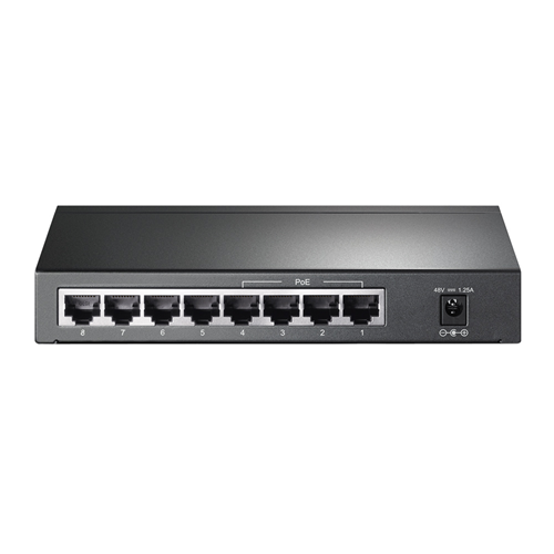 SWITCH DESKTOP 8 PORTE GIGABIT, 4 PORTE POE 10/100/1000MBPS TP-LINK TL-SG1008P