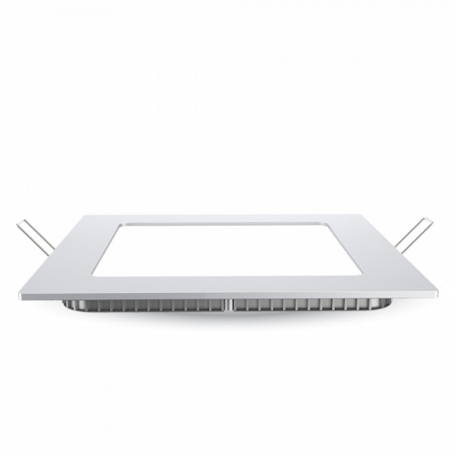 V-TAC PRO VT-612 SQ PANNELLO LED QUADRATO 12W SMD DA INCASSO CON DRIVER CON CHIP SAMSUNG COLORE BIANCO NATURALE - SKU 710