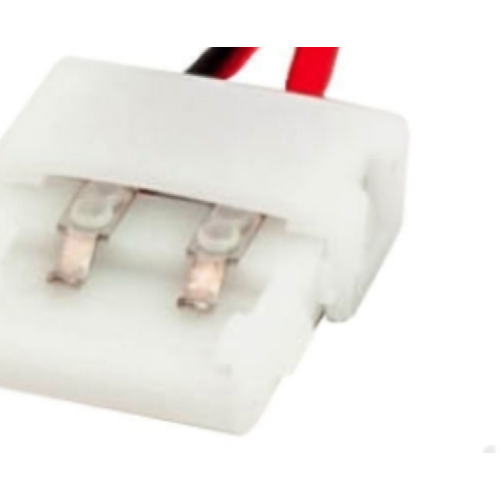 CONNETTORE FLESSIBILE PER STRISCE LED MONOCOLORE 5050 CLIP 2 PIN - SKU 3501