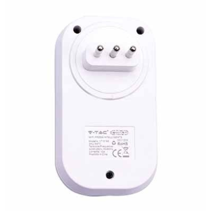 V-TAC SMART VT-5148 SPINA WI-FI INTELLIGENTE ITALIANA 10A 2P - SKU 8470