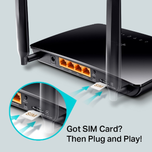 MODEM ROUTER 4G LTE WI-FI AC750 TP-LINK ARCHER MR200