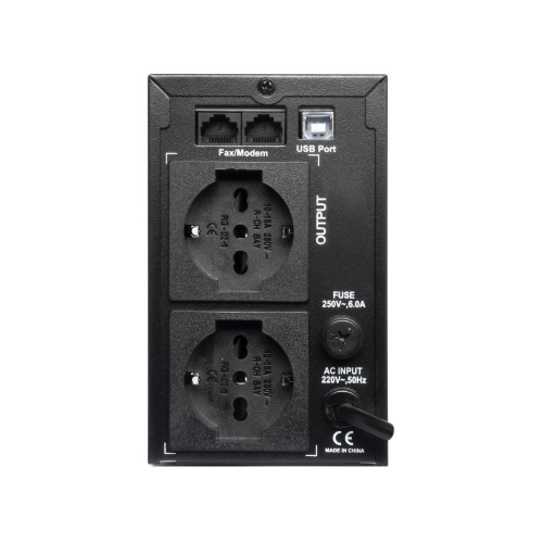 UPS 1400VA GRUPPO DI CONTINUITÀ VULTECH UPS1400VA-LFP LINE INTECTIVE CON SCHERMO LED