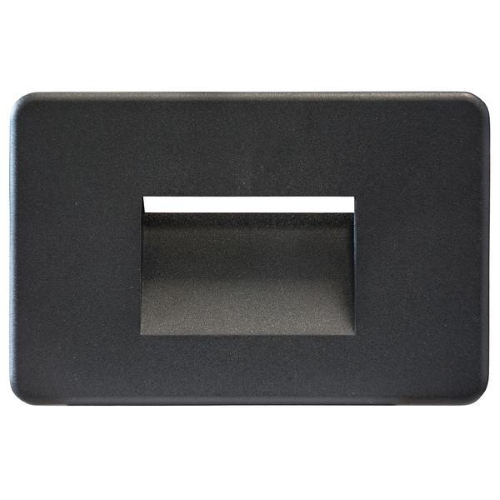 LIFE MASCHERINA DI COPERTURA PER PUNTO LUCE SEGNAPASSO LED 2W DA INCASSO - GRIGIO ANTRACITE - 39.9PL5030ZGA