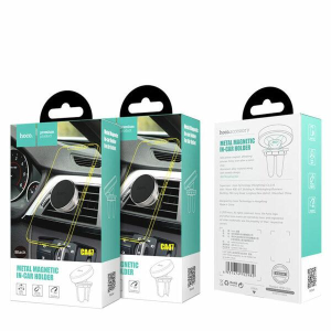 HOCO PORTA CELLULARE MAGNETICO 360° CON FISSAGGIO ALLA GRIGLIA AERAZIONE CA47