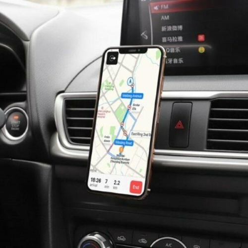 HOCO PORTA CELLULARE MAGNETICO 360° CON FISSAGGIO ALLA GRIGLIA AERAZIONE CA47