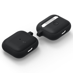 SPIGEN CUSTODIA COVER SILICONE FIT APPLE AIRPODS 3 BLACK ASD01984