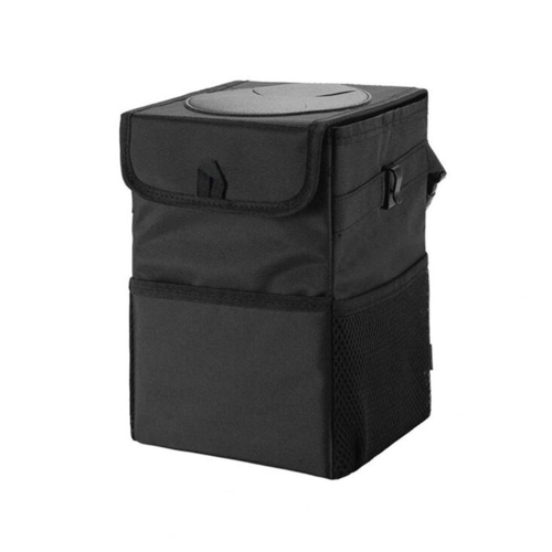 TECHSUIT - CAR ORGANIZER (CO-T3) - CESTINO AUTO PIEGHEVOLE CON TASCHE PORTAOGGETTI - NERO