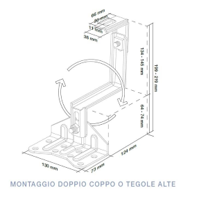 SUNKONG STAFFA PER DOPPIO COPPO IN ACCIAIO INOSSIDABILE 304