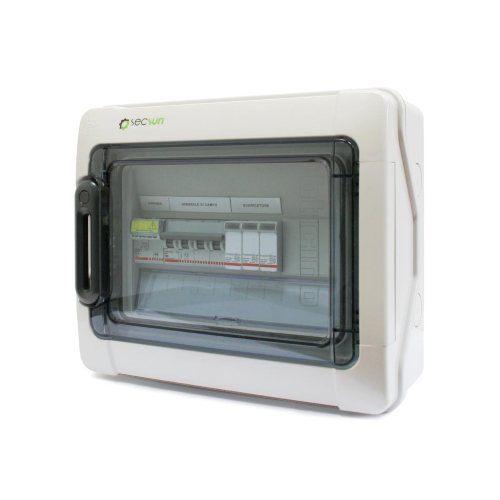 SECSUN QUADRO DI CAMPO 1 STRINGA 600 VDC-LIGHT QCM1601L