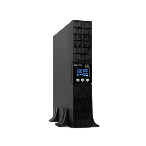 UPS SERVER SERIES RACK 1000VA GRUPPO DI CONTINUITÀ ONLINE VULTECH GS-1KVAS-RK ONDA SINUSOIDALE