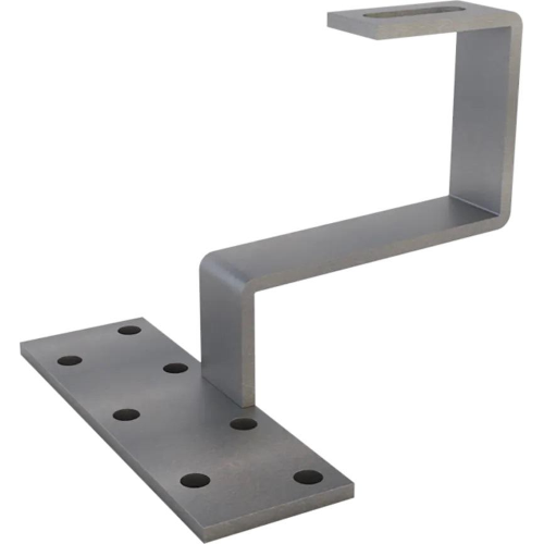 CONTACT STAFFA FISSA PER COPPI/TEGOLE STF0001 - SP. 5MM  H. 45MM