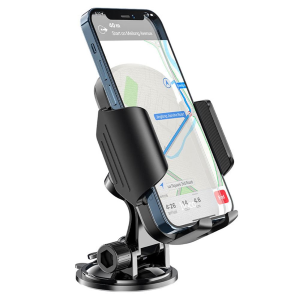 HOCO - SUPPORTO DA AUTO JUST FAST (CA82) - PER PARABREZZA E CRUSCOTTO - NERO