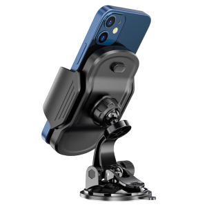 HOCO - SUPPORTO DA AUTO JUST FAST (CA82) - PER PARABREZZA E CRUSCOTTO - NERO
