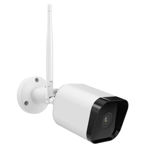 TELECAMERA ISIWI WIRELESS SQUARE 4MPX BULLET FISSA PER ESTERNO IR LED AUDIO BIDIREZIONALE SD CARD IP65 STAND ALONE ISW-BFES4M