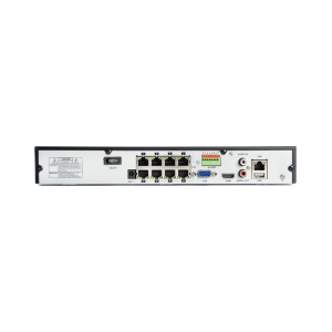NVR 8 CANALI ULTRA-HD POE VULTECH VS-NVR9508EVO-UHD FINO A 8MPX H.265 HDMI P2P CLOUD 2 HD ALARM. 4K