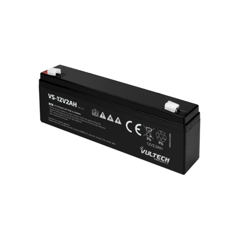 BATTERIA ERMETICA AL PIOMBO VS-12V2AH 12V 2A RICARICABILE (AGM)