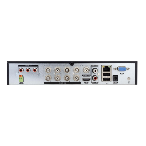 UVR 5IN1 IBRIDO 8CH ANALOG.+ 2 DIGIT. VULTECH VS-UVR7008AIEVO-RTN2 HDMI P2P CLOUD 1 HD 5MPX LITE H265 CVBS  SUPPORTA AOC E AI