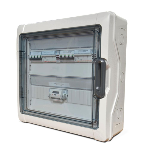 SECSUN QUADRO DI COMMUTAZIONE MANUALE TRIFASE 6KW