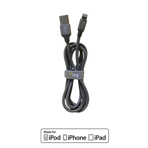 CAVO DATI E ALIMENTAZIONE LIGHTNING 1,2M MFI APPLE PIXY PCV-A01