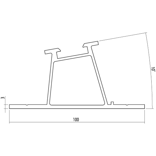 CONTACT FEET - SUPPORTO ANTERIORE A 10°