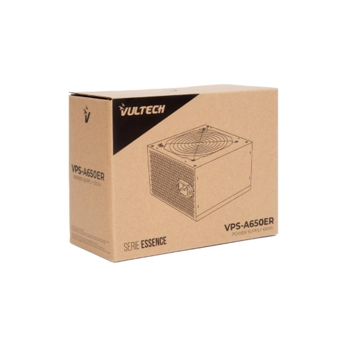 ALIMENTATORE VULTECH VPS-A650ER 650W CON VENTOLA DA 12CM TERMOREGOLATA - RETAIL SERIE ESSENCE