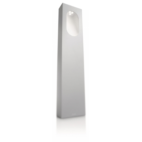 HEDGEROW PALO IN ALLUMINIO GRIGIO LED H. 60 CM