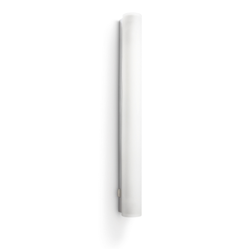VITALISE LAMPADA A MURO CROMATO IN VETRO 1 LUCE
