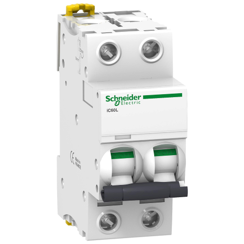 INTERRUTTORE MAGNETOTERMICO IC60L 2P C 20A 15000A
