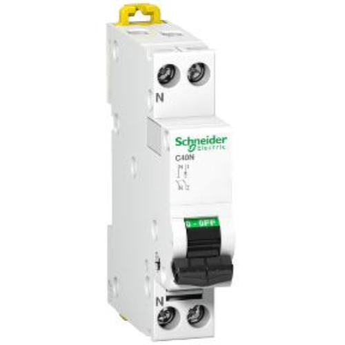 INTERRUTTORE MAGNETOTERMICO C40N 1P+N C 25A 6000A