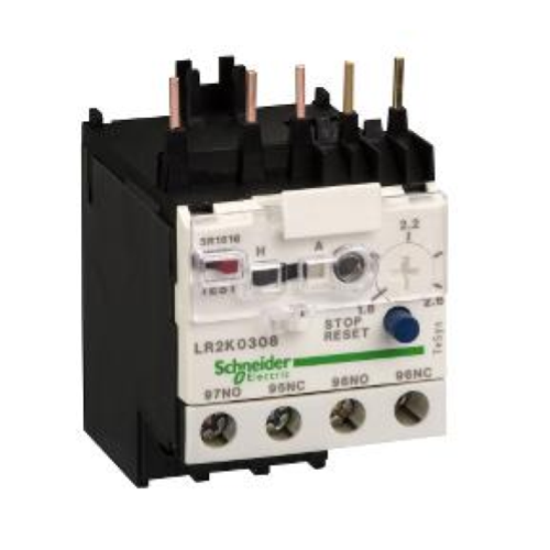 RELÈ SOVRACCARICO TERMICO PER MOTORE - TESYS LR2 K - 2,6..3,7 A - CLASSE 10A