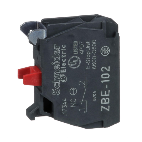 ELEMENTO DI CONTATTO SINGOLO - 1NC - HARMONY XB4-XB5 - DIAMETRO 22MM - MORSETTO A VITE