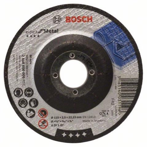 MOLA TAGLIO 115 X 2,5 METALLO C.DEPRES.