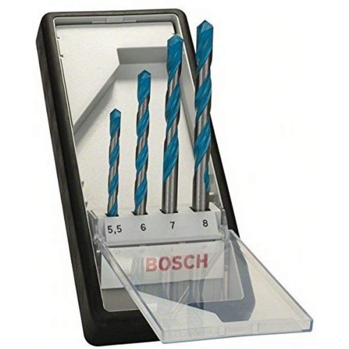 SET PUNTE UNIVERSALI ROBUST LINE MULTI CONSTR. 4 P - 5.5/6/7/8 MM 