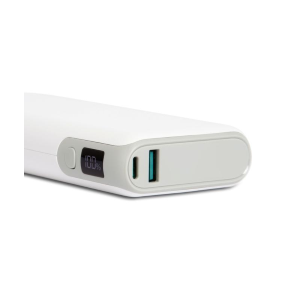 POWERBANK VPB-DL20WH CON SCHERMO LCD 20000 MAH USB E TYPE C QUICKCHARGE 65W PPS BIANCO
