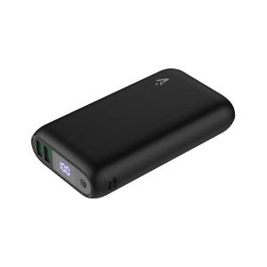 POWERBANK VPB-WP20BK CON SCHERMO LCD 20000 MAH USB E TYPE C QUICKCHARGE 3.0 NERO