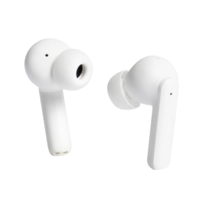 TWS AURICOLARI BLUETOOTH 5.3 VULTECH POP EP-40WH IN EAR, HI-FI STEREO CON CUSTODIA DI RICARICA FUNZIONE ENC + ANC CANCELLAZIONE DEL RUMORE - BIANCO