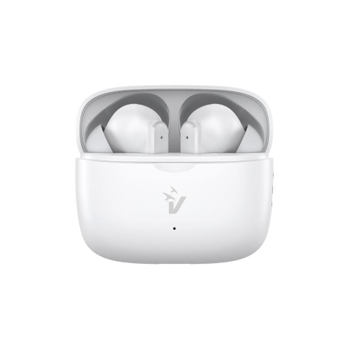 TWS AURICOLARI BLUETOOTH 5.3 VULTECH POP EP-40WH IN EAR, HI-FI STEREO CON CUSTODIA DI RICARICA FUNZIONE ENC + ANC CANCELLAZIONE DEL RUMORE - BIANCO