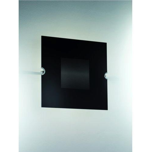 LAMPADA DA PARETE O PARETE SOFFITTO GYRA 30 NERO - SERIGR.PLATI/CR
