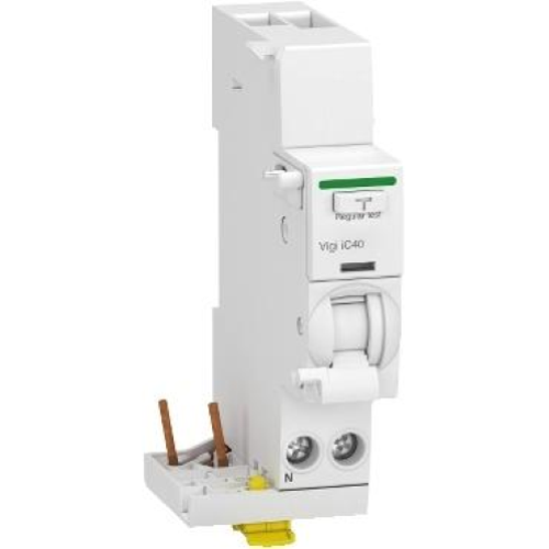 BLOCCO DIFFERENZIALE SINGOLE PARTENZE VIGI IC40 1P+N 25A 300MA TIPO AC