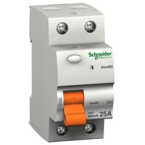 INTERRUTTORE DIFFERENZIALE DOMB2 2P 40A 30MA TIPO AC