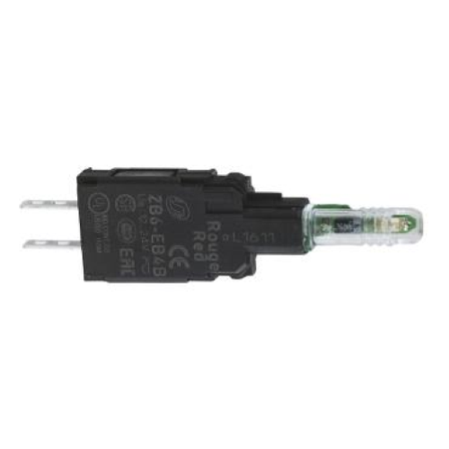 CORPO LAMPADA SPIA - ZB6 - LED INTEGRATO ROSSO - 12-24 V