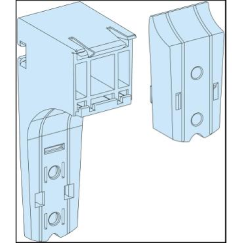 SUPPORTI REGOLABILI PER CANALINE H - CONF. 10PZ