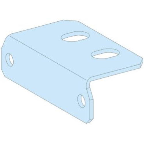 SUPPORTI PER BARRE PIATTE ORIZZONTALI PE - KIT 2PZ