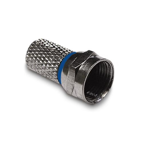 CF70B CONNETTORE DI TIPO F A VITE CON FISSAGGIO DEL CAVO DA 7 MM AD AVVITARE