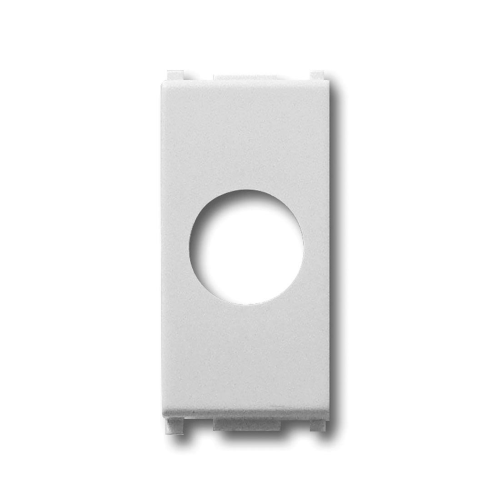 VI-PL ADATTATORE PER LA SERIE CIVILE VIMAR PLANA ® DI COLORE BIANCO CON 1 FORO PER LE PRESE A 1 USCITA (SPI E SPF)