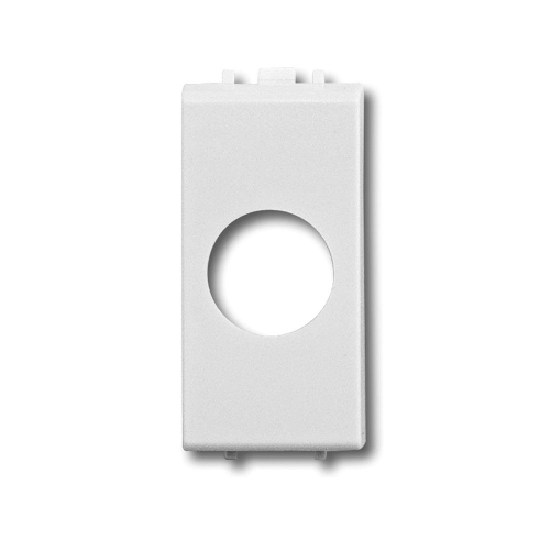 BT-LIG ADATTATORE PER LA SERIE CIVILE BTICINO LIGHT ® DI COLORE GHIACCIO CON 1 FORO PER LE PRESE A 1 USCITA (SPI E SPF)