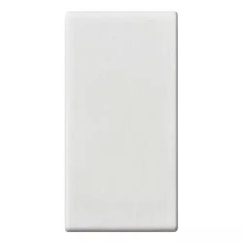 VIMAR PLANA - TASTO 1M ILLUMINABILE AD ANELLO BIANCO